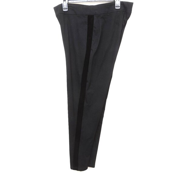 Chico's Travelers Side Stripe Business Office Pull-on Pants Trouser Size 12R - Picture 1 of 8